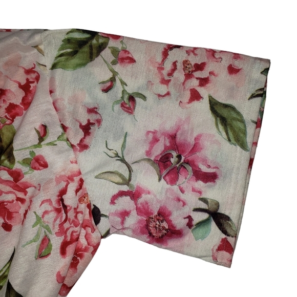 Show Me Your Mumu Brie Garden of Bloom Floral Print Robe One Size Fits Most - Picture 8 of 10